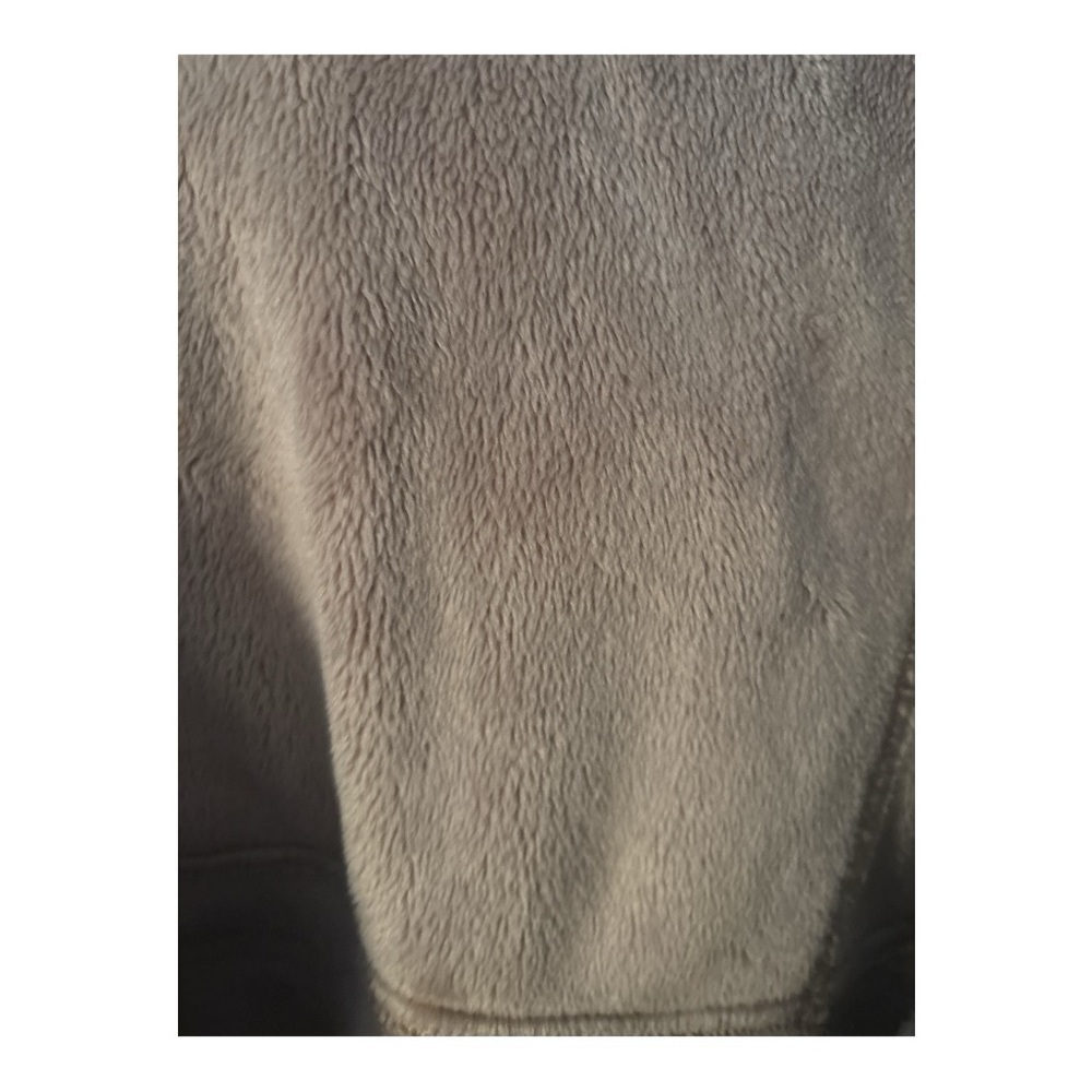 LANDS END TAN FLEECE LINED LONG JACKET SIZE SMALL - Picture 4 of 6